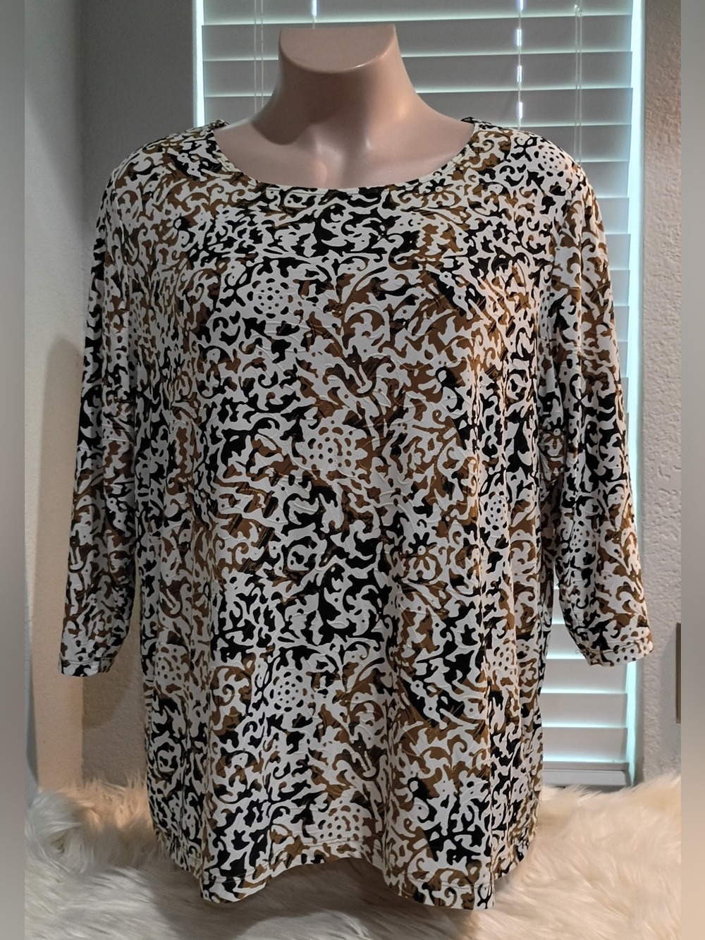 JM Collection Women’s 3X Top